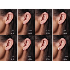 14K Yellow 1/2 CTW Natural Diamond Earrings