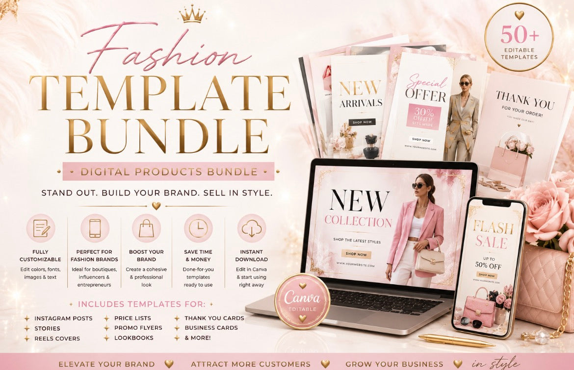 Fashion Templates Bundle